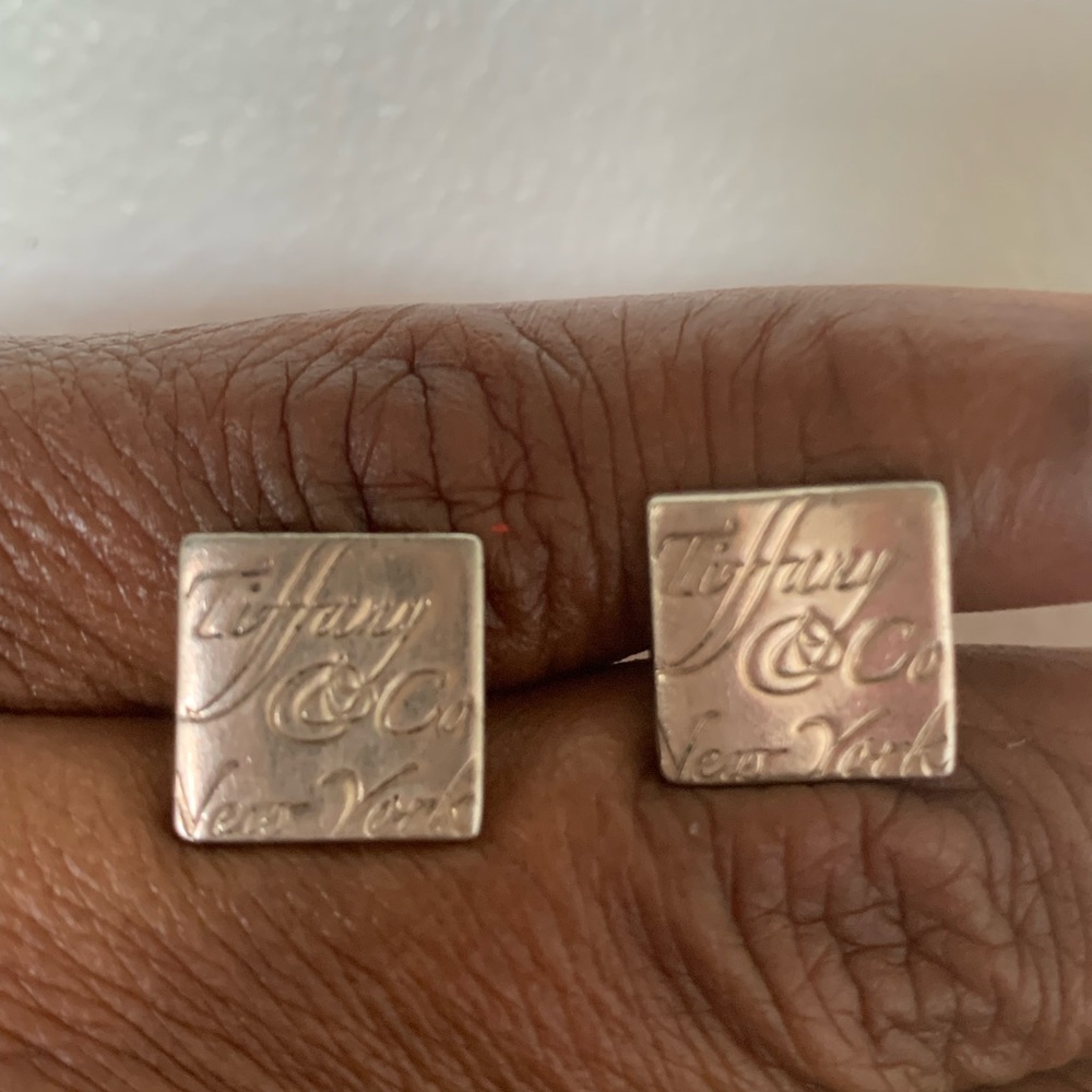 Tiffany’s Vintage Sterling Cuff Links